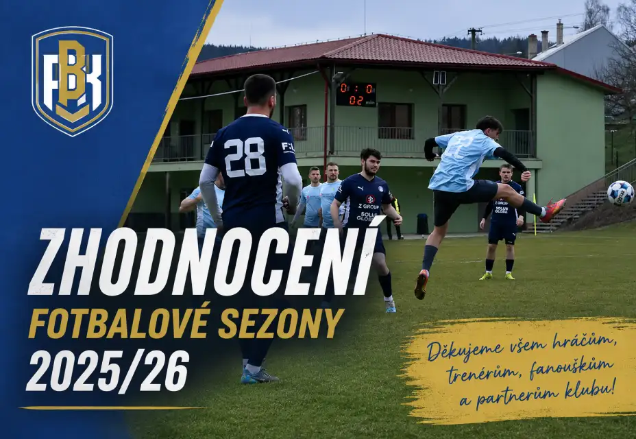 Zhodnocení sezóny 2025/2026 – A-tým FKB